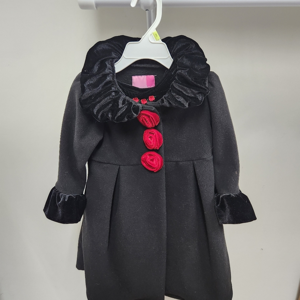 Girls 3T Winter Coat $20 & Matching Dress $12
